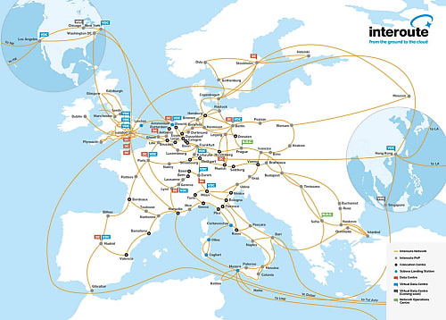 Le réseau d'Interoute fait désormais le tour de la planète.