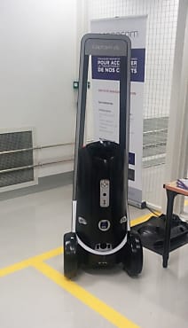 Captain DC, un robot dédié à la surveillance des datacenters.