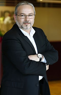 Eric Bornet, directeur channel et commercial entreprise de Juniper France.