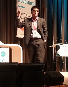 Pour Kayvan Mirza (Optinvent), les lunettes connectées s'inscrivent comme « le prochain écran ».