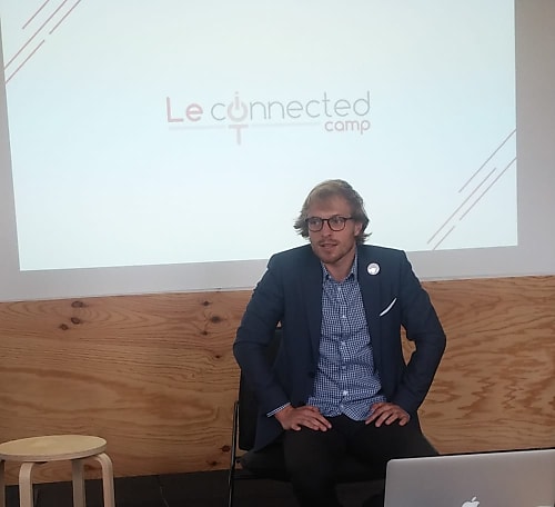 Simon Vacher, directeur du Connected Camp.