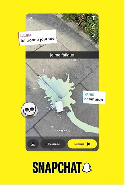“je me fatigue” - “lol bonne journée” - “champion”