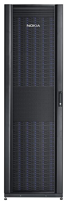 AirFrame Data Center, un rack qui combine serveurs x86 et switches hautes performances.