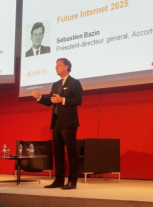 Sébastien Bazin, PDG d'AccorHotels.