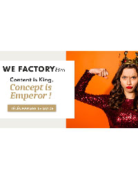Content is King, Concept is Emperor 