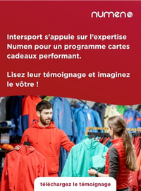 Intersport s’appuie sur Numen pour un programme cartes cadeaux performant