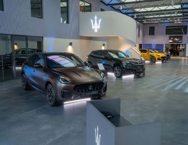 Le nouveau concept store Maserati dédié à la personnalisation de son véhicule