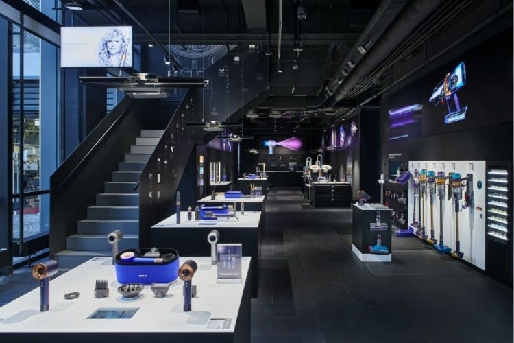 Le showroom de Dyson à Berlin mise sur la personnalisation et une approche servi