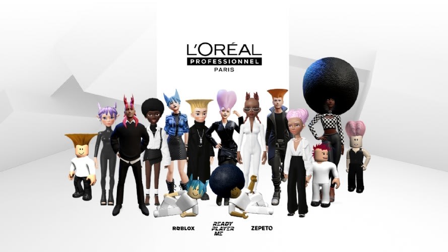 L'Oréal créé des looks pour les avatars dans le métavers