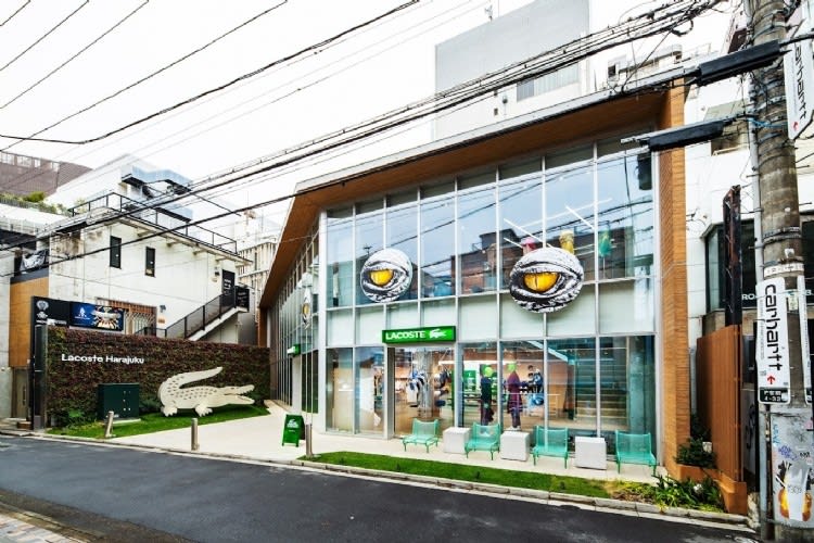 Lacoste inaugure un concept-store à Harajuku au Japon