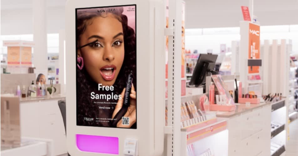 Ulta Beauty teste en magasin des distributeurs automatiques d'échantillons