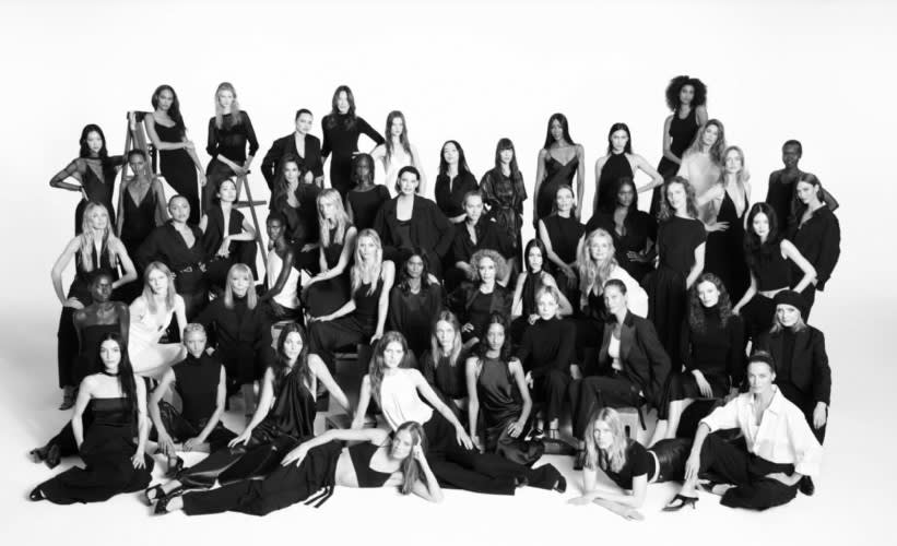 50 mannequins Zara de toutes les générations - Photo Steven Meisel (PA-SP)