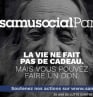 [La Créa de la semaine] 'La vie ne fait pas de cadeau',nouvelle campagne du samusocial de Paris