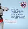 Le Slip Français choisit un robot comme égérie publicitaire