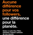 Orange et Publicis Conseil proposent un filtre Instagram et Facebook écolo
