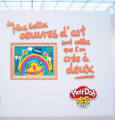 Play-Doh met sa pâte au Musée d'Art moderne
