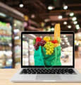 La part de l'e-commerce dans le marché mondial de l'alimentaire continue d'augmenter