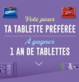 Milka demande aux consommateurs de 7 villes de France d'élire leur tablette préférée