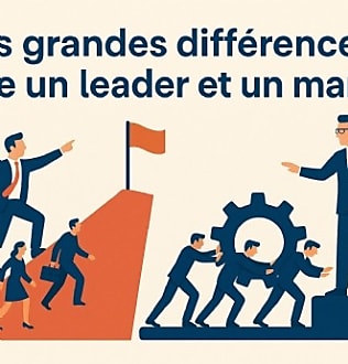 Les grandes différences entre un leader et un manager