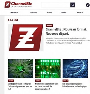 [Media] NetMedia Group annonce la relance de son média ChannelBiz