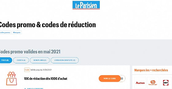 Le Parisien lance Le Parisien Codes Promo