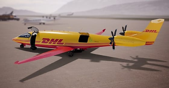 DHL investit dans des avions cargo électriques