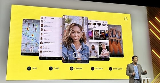 Snapchat lance des écrins publicitaires thématisés sur Discover