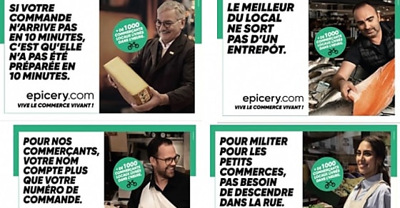 [La Créa du retail ] 'Vive le commerce vivant!', nouvelle campagne d'epicery.com