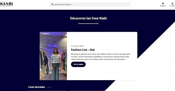 Kiabi développe son live shopping