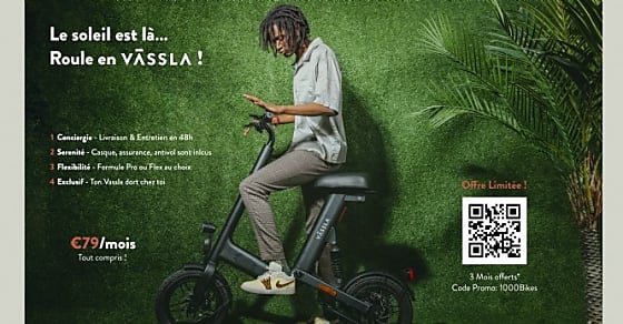 Le loueur de vélo électrique Vässla affirme sa présence à Paris