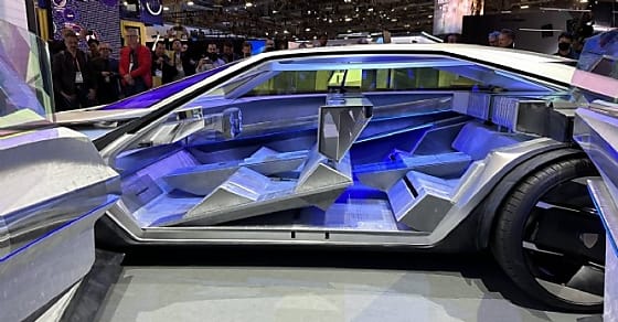 CES de Las Vegas 2023 : Concept Peugeot Inception, le futur électrique