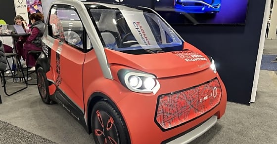 CES LAS Vegas 2023 : Circle, la voiturette partagée