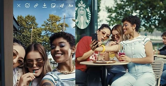 [La Créa de la semaine] « Not only café », nouvelle campagne de Starbucks France