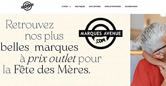Marques Avenue fait ses premiers pas sur le web.