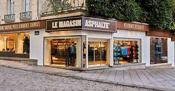 Asphalte inaugure son premier point de vente