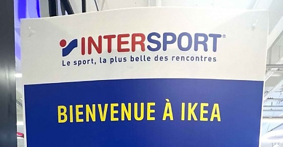 Intersport intègre Ikea dans sa dernière campagne