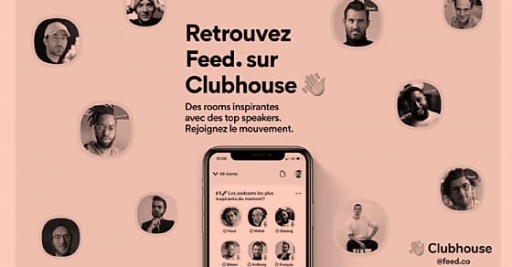 Clubhouse : comment Feed. y est devenu un média