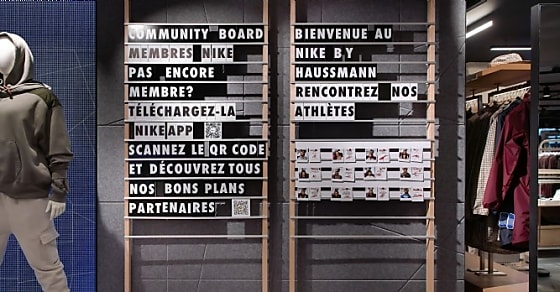 Dans les coulisses du nouveau concept store Nike à Paris