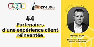 Allopneus & Zoho: partenaires d'une expérience client réinventée