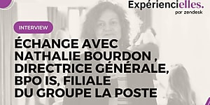 Nathalie Bourdon , directrice générale, BPO IS,  filiale du Groupe LA POSTE